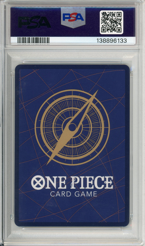 One Piece Graded: Marshall D Teach OP12 2rd Anniversary Gold (2025) PSA 10