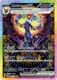 Pokemon Single: Umbreon ex 161/131 Prismatic Evolutions (2025) SIR NM
