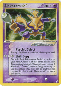 Pokemon Single: Alakazam Gold Star 99/100