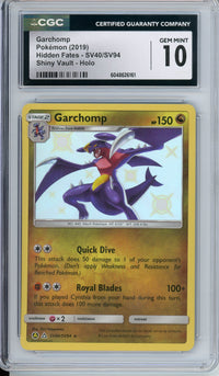 Pokemon Graded: Garchomp CGC 10