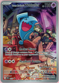 Pokemon Single Team Rocket's Wobbuffet #203 Destined Rivals PC ETB Promo (2025) Holo Stamped NM
