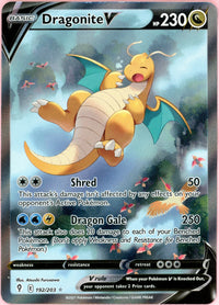 Pokemon Single: Dragonite V 192/203 Ascended Heroes (2021) NM