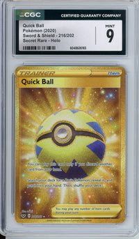 Pokemon Graded: Quick Ball CGC 9