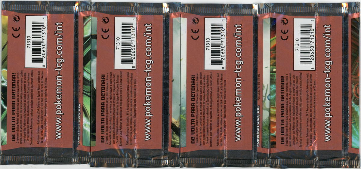 Pokemon: Portuguese EX Team Rocket Returns - Pack Art Set