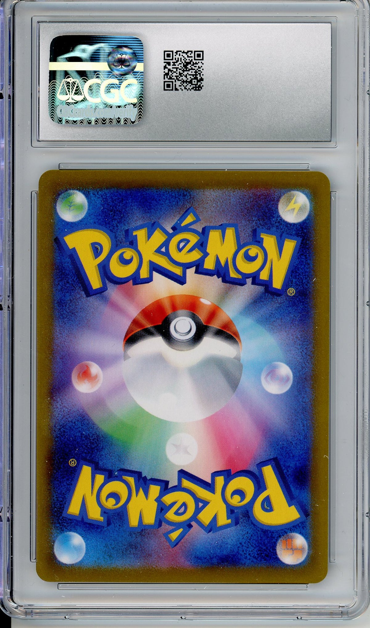 Pokemon Graded: Eevee JPN 125/187 Terestal Festival (2024) Master Ball Reverse Holo CGC 10