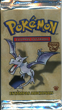 Pokemon: Portuguese Fossil 1st Edition Booster Pack