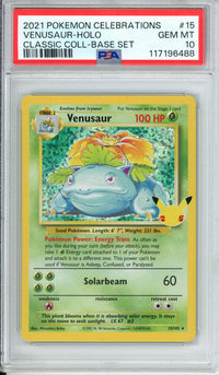 Pokemon Graded: Venusaur PSA 10
