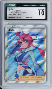 Pokemon Graded: Skyla CGC 10