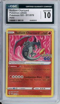 Pokemon Graded: Radiant Charizard CGC 10
