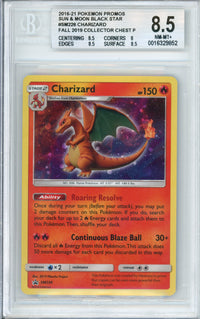 Pokemon Graded: Charizard #SM226 Fall 2019 Collector Chest Promo Beckett 8.5