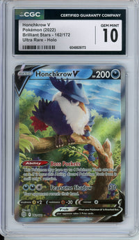 Pokemon Graded: Honchkrow V CGC 10