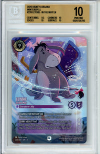 Lorcana Graded: Eeyore In the Way 226/204 Winterspell (2026) Beckett 10