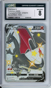 Pokemon Graded: Charizard V CGC 8