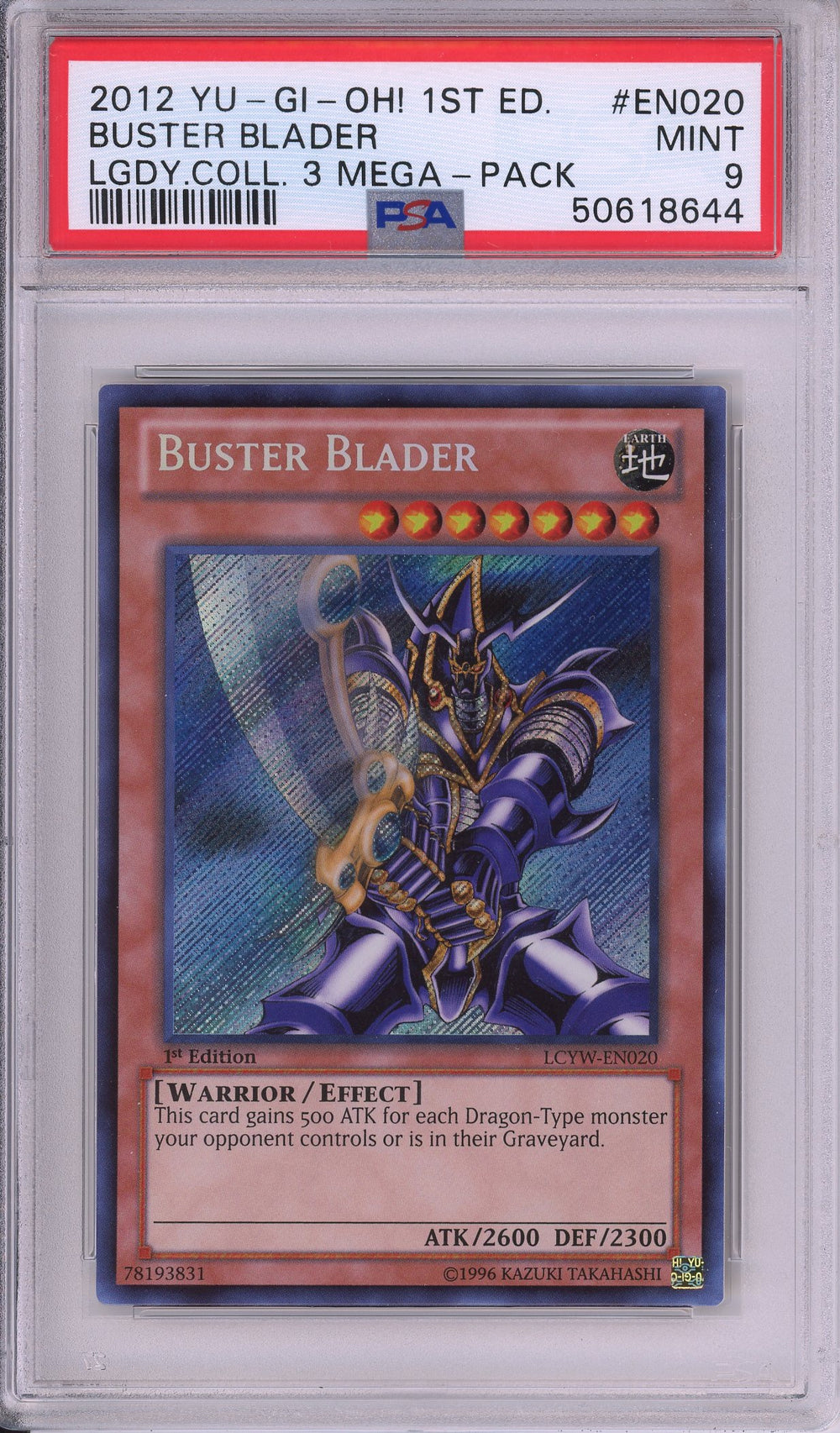 Yu-Gi-Oh! Graded: Buster Blader #EN020 Yugi's World Mega Pack Legendar –  Double Infinity Gaming