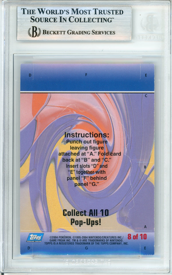 Pokemon Graded: Charizard #8 Pop-Ups Advanced Challenger (2004) Beckett 6.5