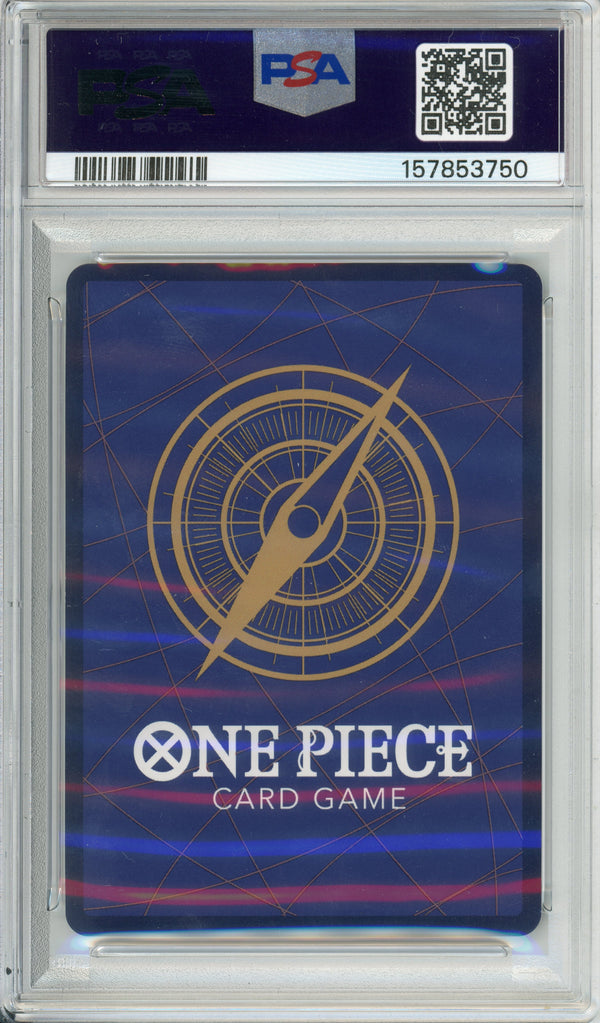 One Piece Graded: Roronoa Zoro Manga Alt Art OP06-118 Wings of the Captain PSA 9