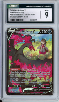 Pokemon Graded: Galarian Moltres V CGC 9