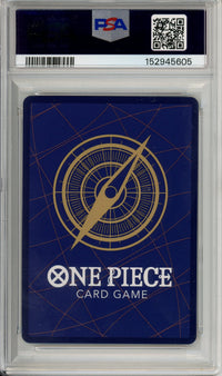 One Piece Graded: Divine Departure OP13-076 Carrying On His Will Alternate Art PSA 10