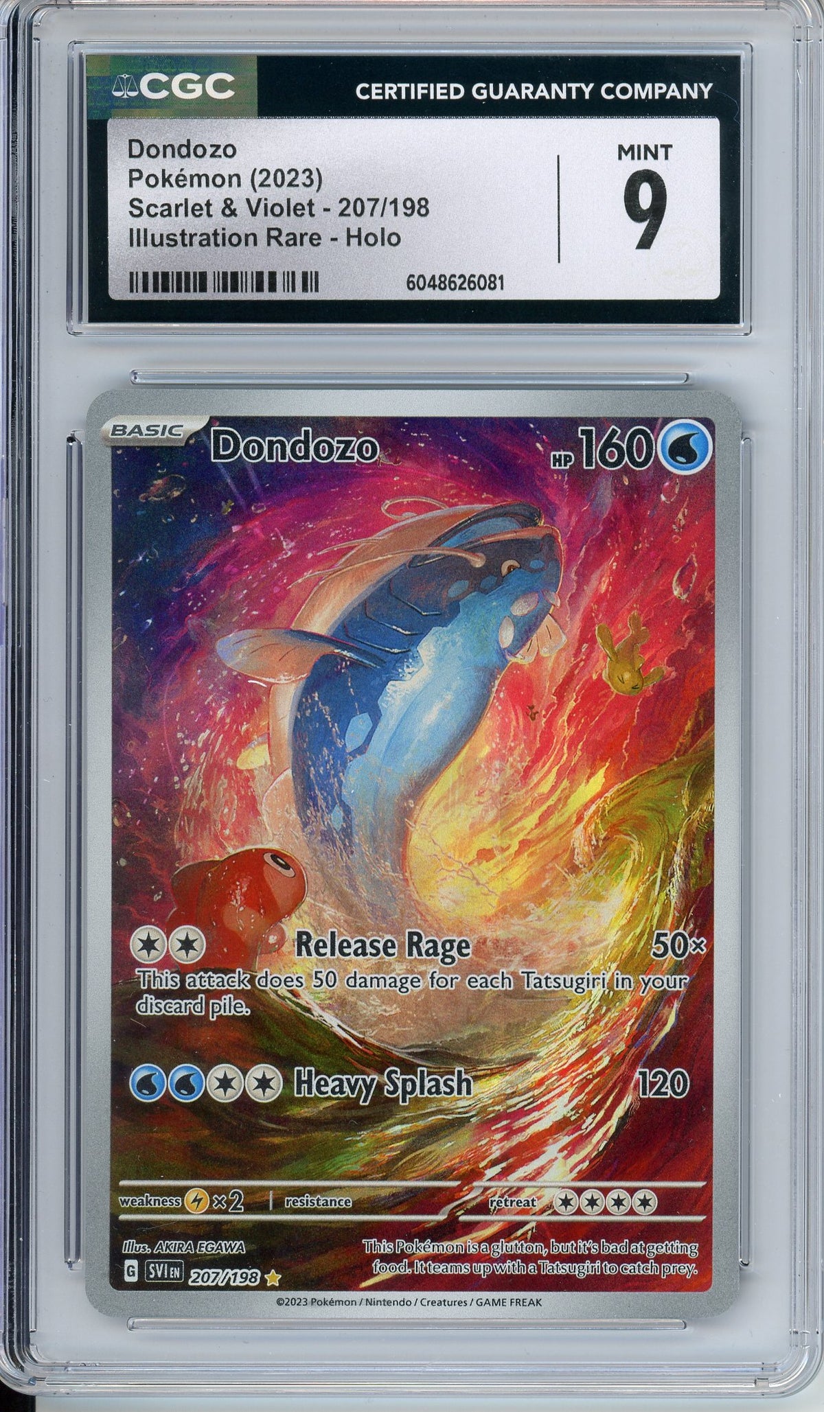 Pokemon Graded: Dondozo CGC 9