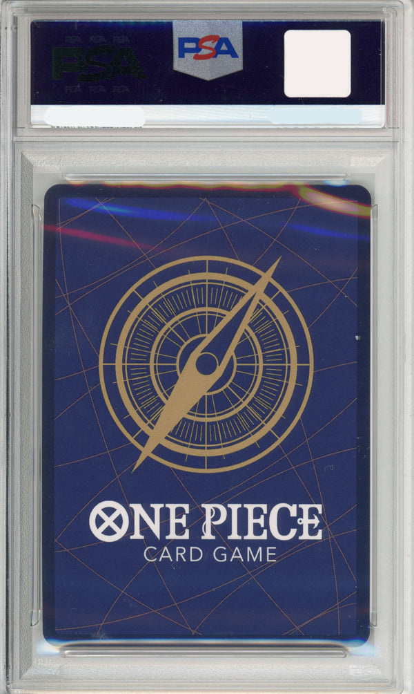 One Piece Graded: Roronoa Zoro OP15-EB04 #37 Treasure Rare (2026) PSA 10