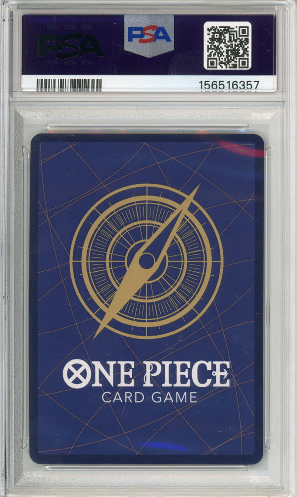 One Piece Graded: Shanks #4 OP13 3rd Anniversary Silver (2025) PSA 9