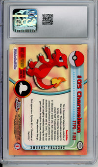 Pokemon Graded: Charmeleon TOPPS (2000) Spectra-Chrome CGC 8.5