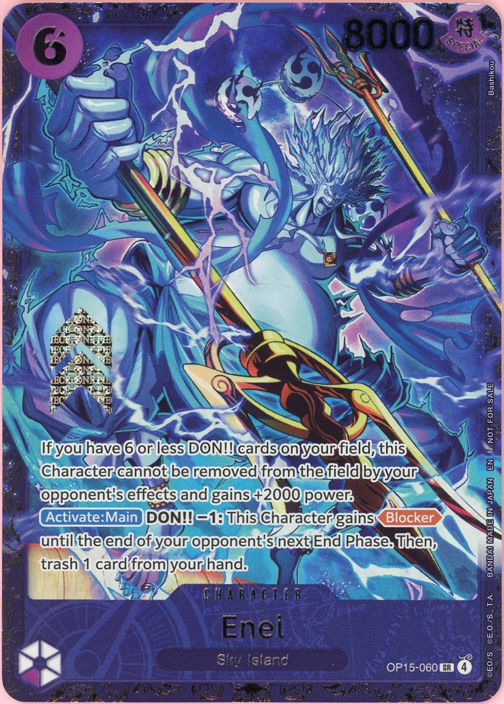 One Piece Single: Enel OP15-060 Flagship Battle 2026 Best 8 Prize
