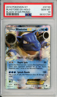 Pokemon Graded: Blastoise EX #XY30 Black Star Promo (2014) PSA 10
