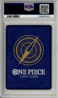 One Piece Graded: Monkey D. Luffy OP13-118 Manga Alt Art (2025) PSA 10