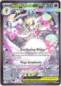 Pokemon Graded: Mega Gardevoir ex 178/132 Mega Evolution (2025) SIR NM
