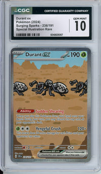 Pokemon Graded: Durant ex CGC 10