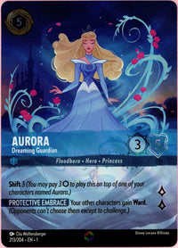 Lorcana Single: Aurora Dreaming Gaurdian 213/204 Enchanted NM