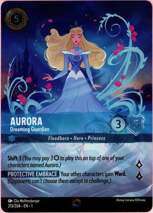 Lorcana Single: Aurora Dreaming Gaurdian 213/204 Enchanted NM