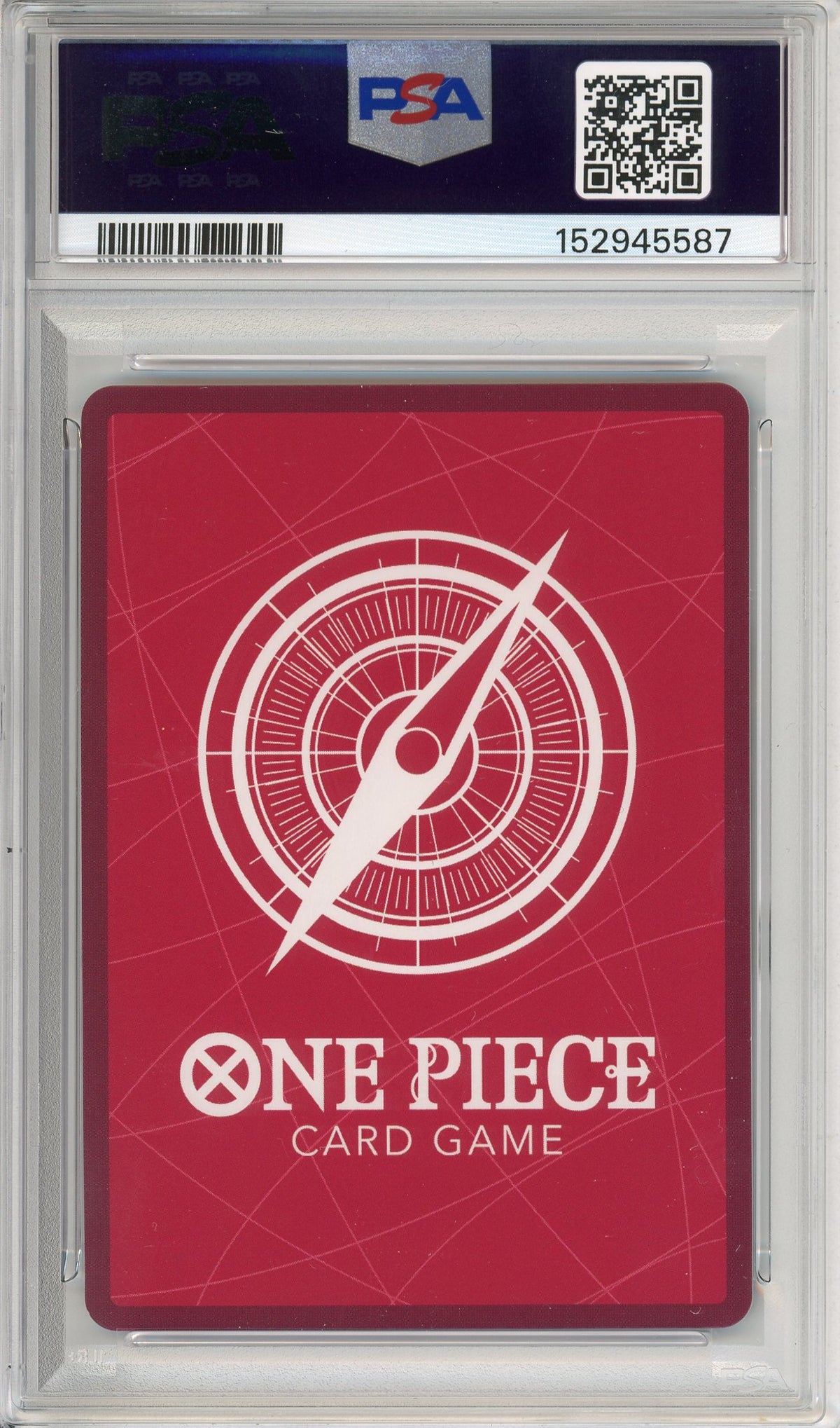 One Piece Graded: Monkey D. Luffy OP11-040 Fist Of Divine Speed Leader Alt Art PSA 10