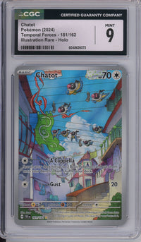 Pokemon Graded: Chatot CGC 9