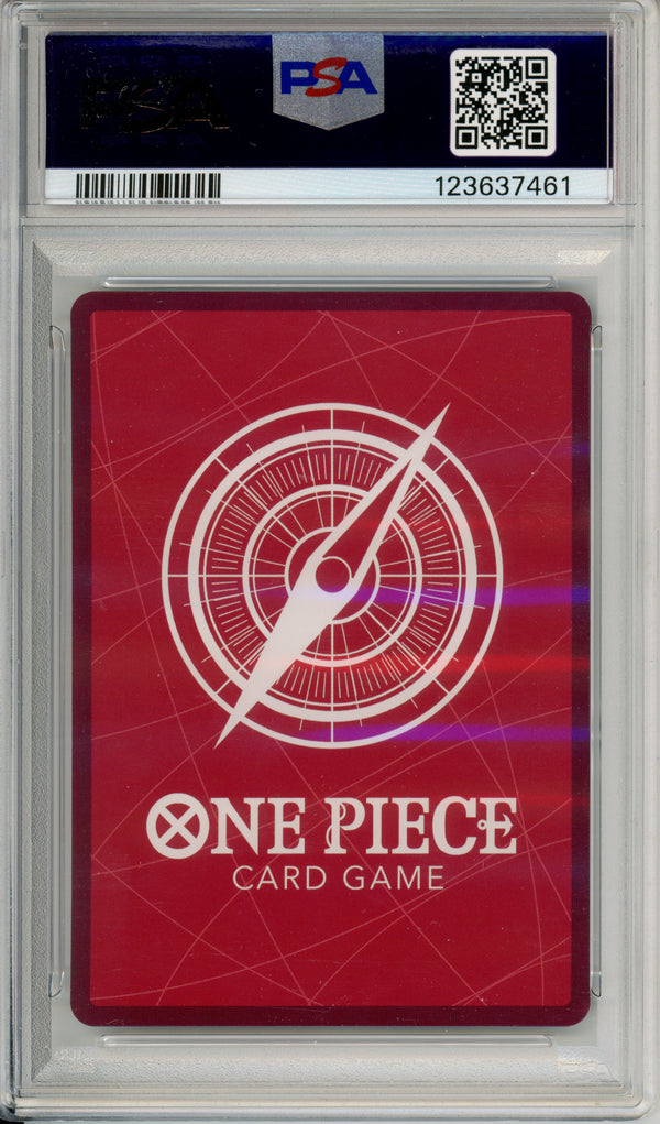 One Piece Graded: Monkey D. Luffy EB02-010 Dodgers x One Piece Night (2025) PSA 10