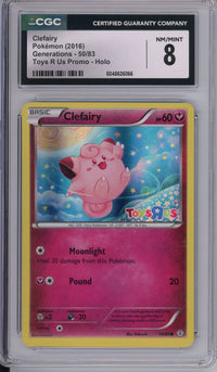 Pokemon Graded: Clefairy CGC 8