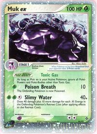 Pokemon Single: Muk ex 96/97 Dragon (2003) Holo NM