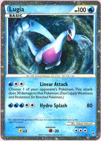 Pokemon Single: Lugia #SL7 Call of Legends (2011) Holo LP
