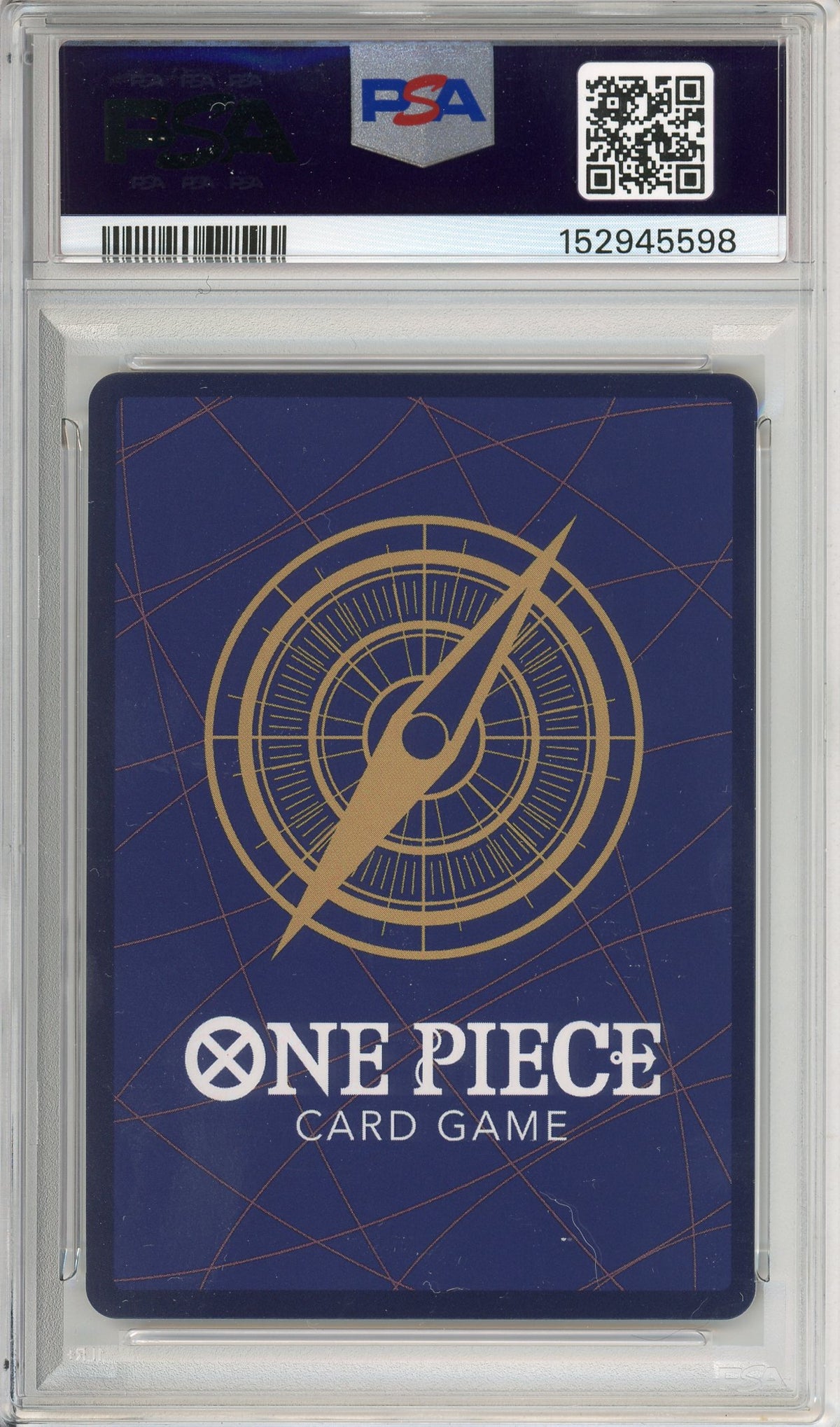One Piece Graded: Zeus OP11-106 Fist Of Divine Speed Alternate Art PSA 9