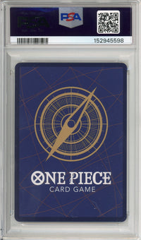 One Piece Graded: Zeus OP11-106 Fist Of Divine Speed Alternate Art PSA 9