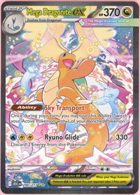 Pokemon Single: Mega Dragonite ex 290/217 Ascended Heroes (2026) SIR NM
