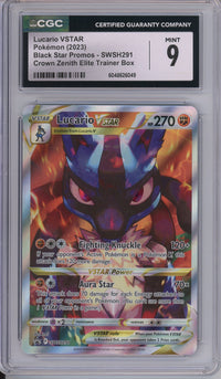 Pokemon Graded: Lucario VSTAR CGC 9