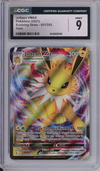 Pokemon Graded: Jolteon VMAX CGC 9