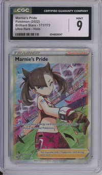 Pokemon Graded: Marnie's Pride CGC 9