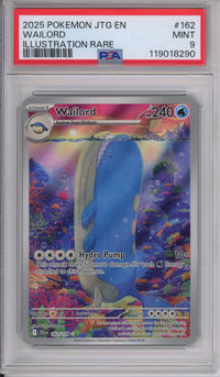 Pokemon Graded: Wailord IR PSA 9