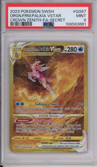 Pokemon Graded: Origin Forme Palkia VSTAR PSA 9