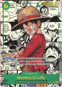 One Piece Single: Monkey D. Luffy MANGA OP13-118 Carrying on His Will (2025) NM