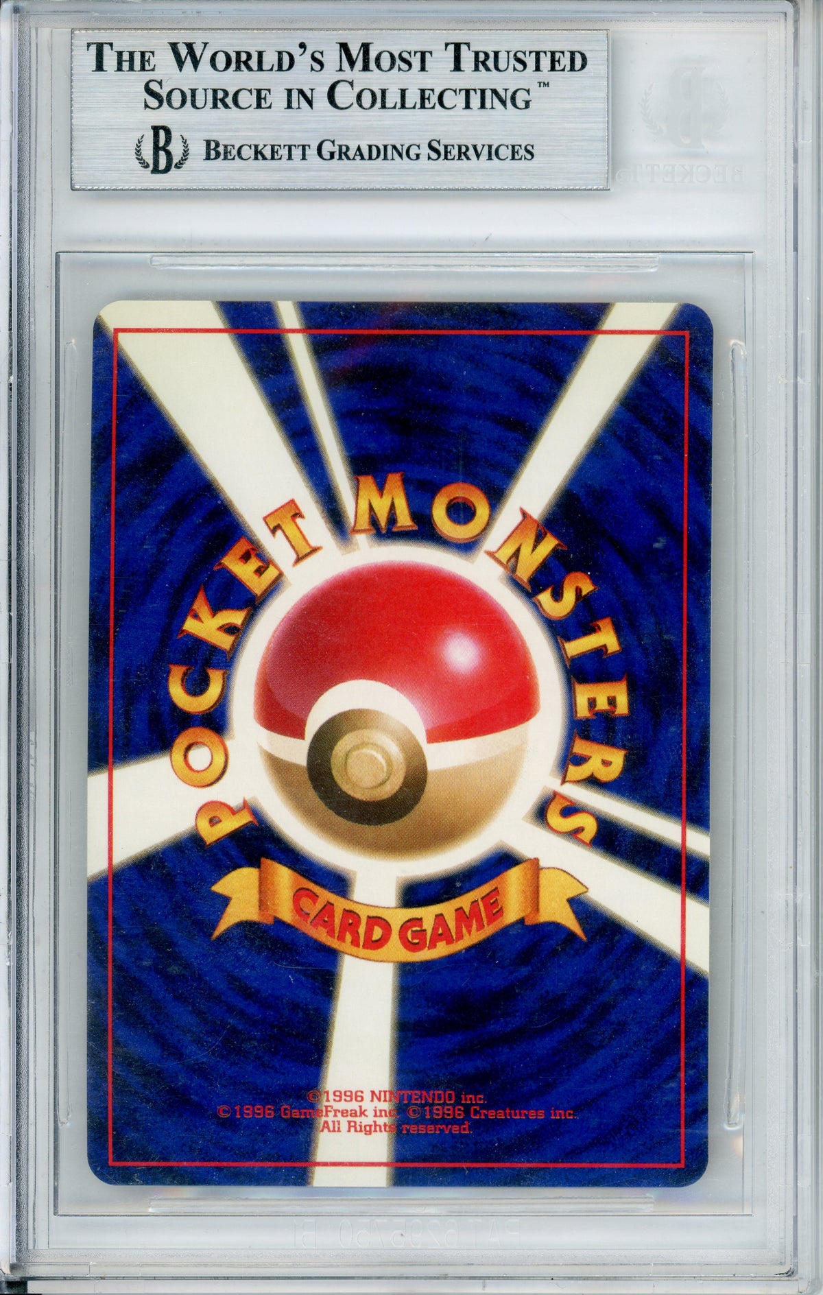 Pokemon Graded: JP Evil Charizard #6 Team Rocket (1997) Holo Beckett 9