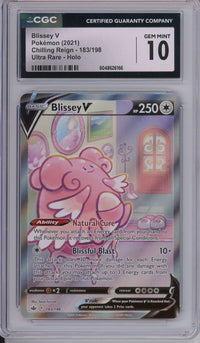 Pokemon Graded: Blissey V CGC 10